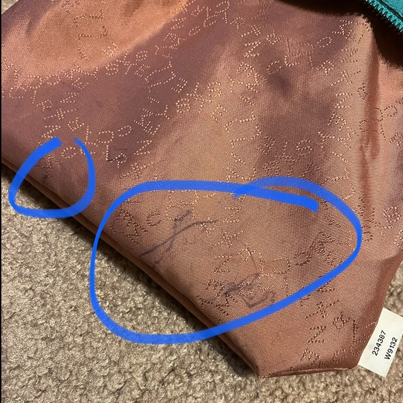 STELLA McCARTNEY Turquoise Falabella Fold-Over Bag!! - Picture 15 of 16